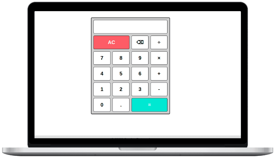 A device showing screenshot of calculator